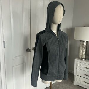 Great condition,  grey and mesh sport sweater.